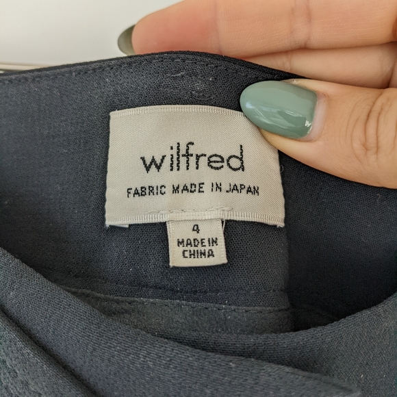 Aritzia - Wilfred Tie Front Pant - Picture 9 of 9